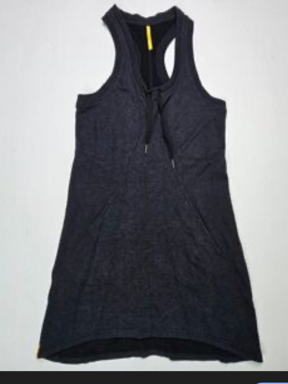 Lole Saffron Tunic Tank - charcoal gray super soft active style